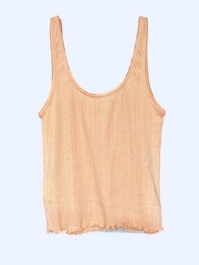 Women’s Peach Knit Tank Top